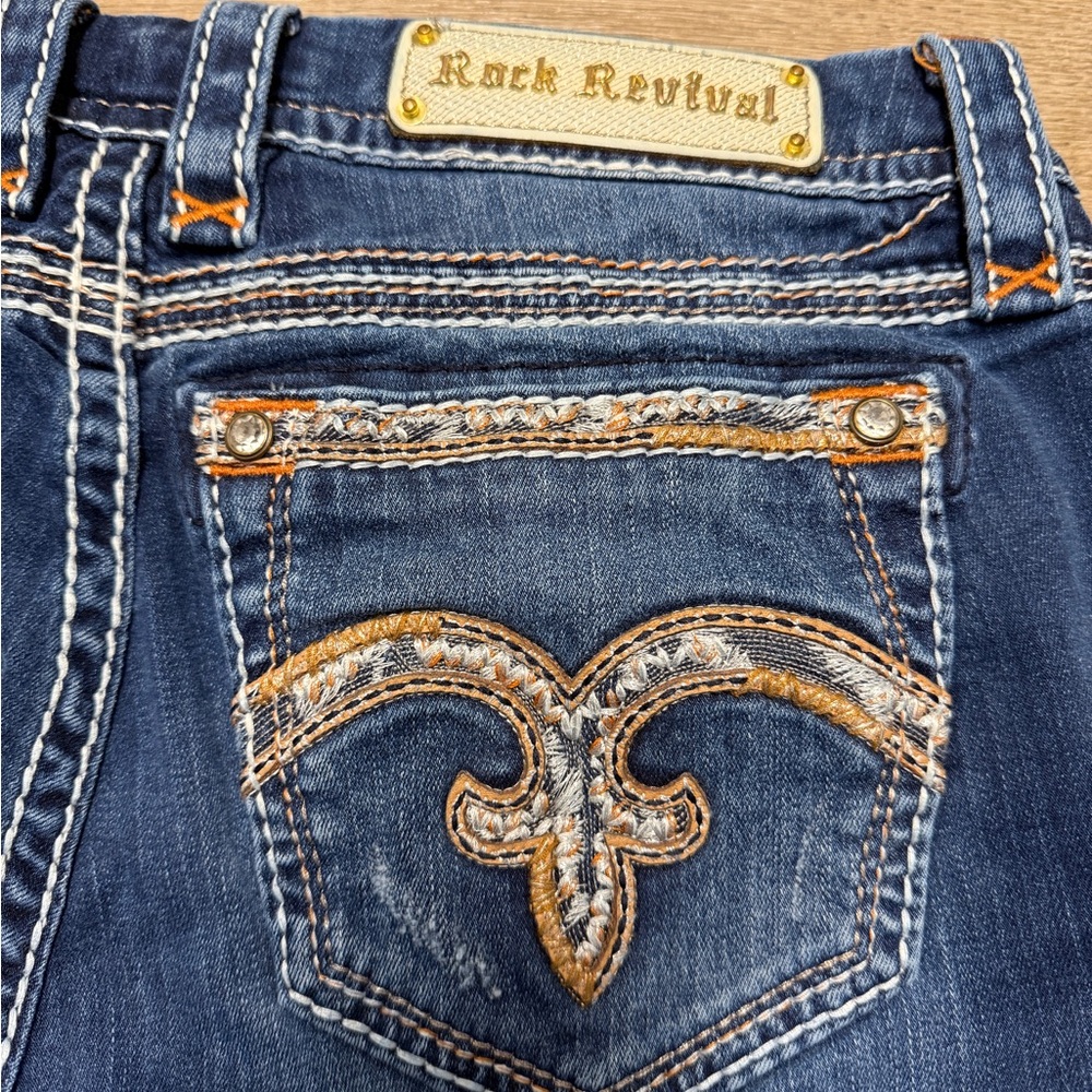 Rock Revival Indigo Skinny Jeans - Picture 8 of 13